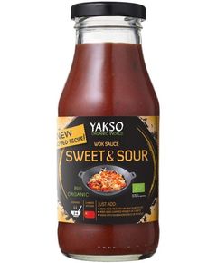 Yakso Соус Вок Кисло-Солодкий органічний 240 мл